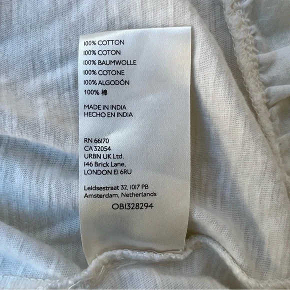 Anthropologie Tiered Eyelet Tank Top Women’s Size XS - Picture 8 of 8